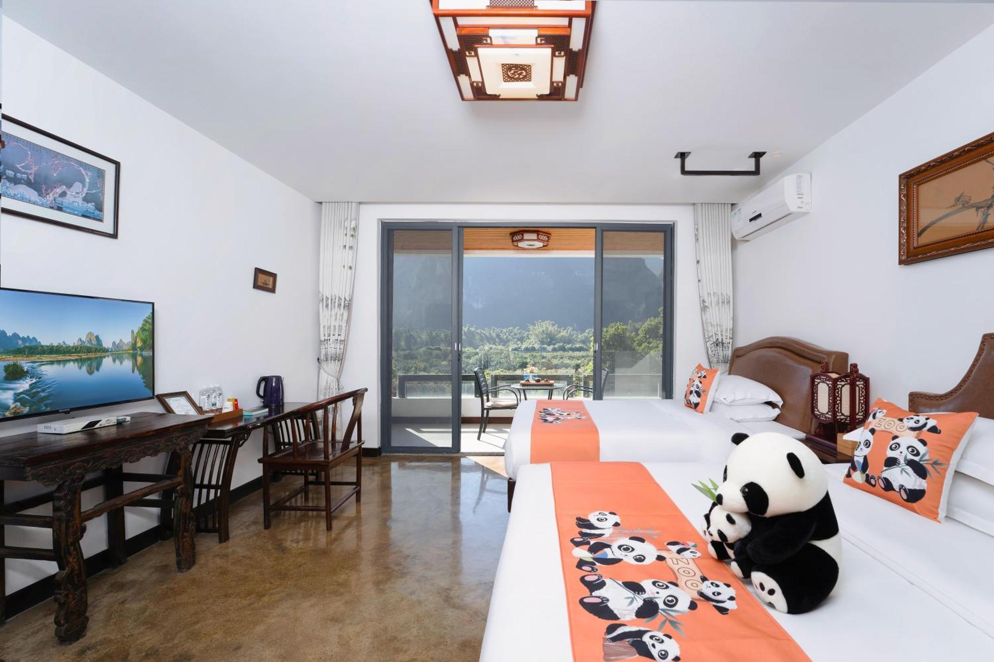 Leisure Courtyard Hotel Yangshuo-Free Shuttle Bus To Yangshuo Station Stay 2 Nights One Way Εξωτερικό φωτογραφία