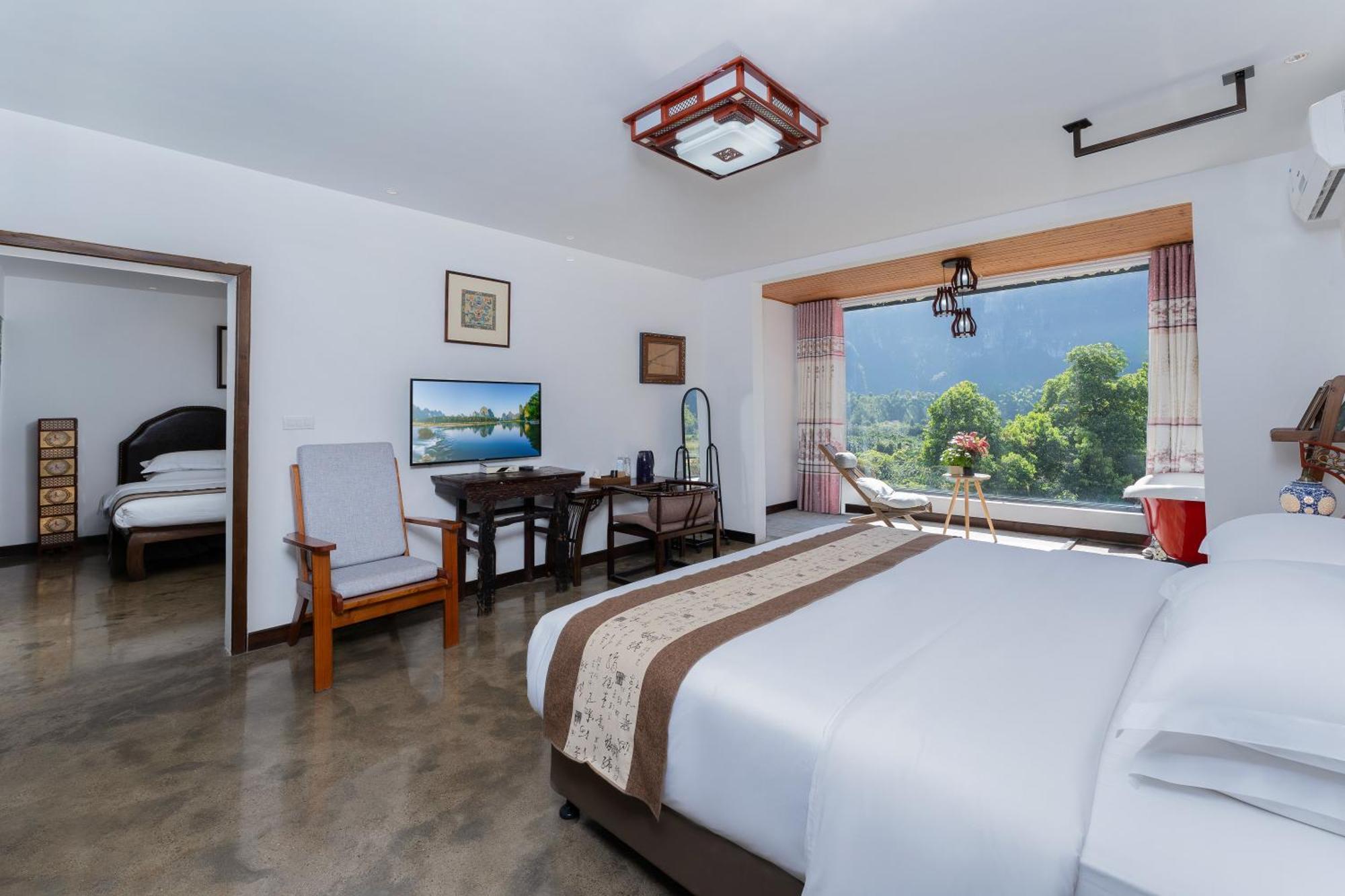 Leisure Courtyard Hotel Yangshuo-Free Shuttle Bus To Yangshuo Station Stay 2 Nights One Way Εξωτερικό φωτογραφία