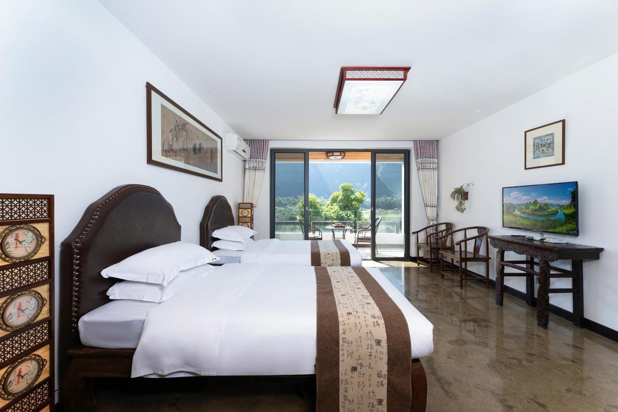 Leisure Courtyard Hotel Yangshuo-Free Shuttle Bus To Yangshuo Station Stay 2 Nights One Way Εξωτερικό φωτογραφία