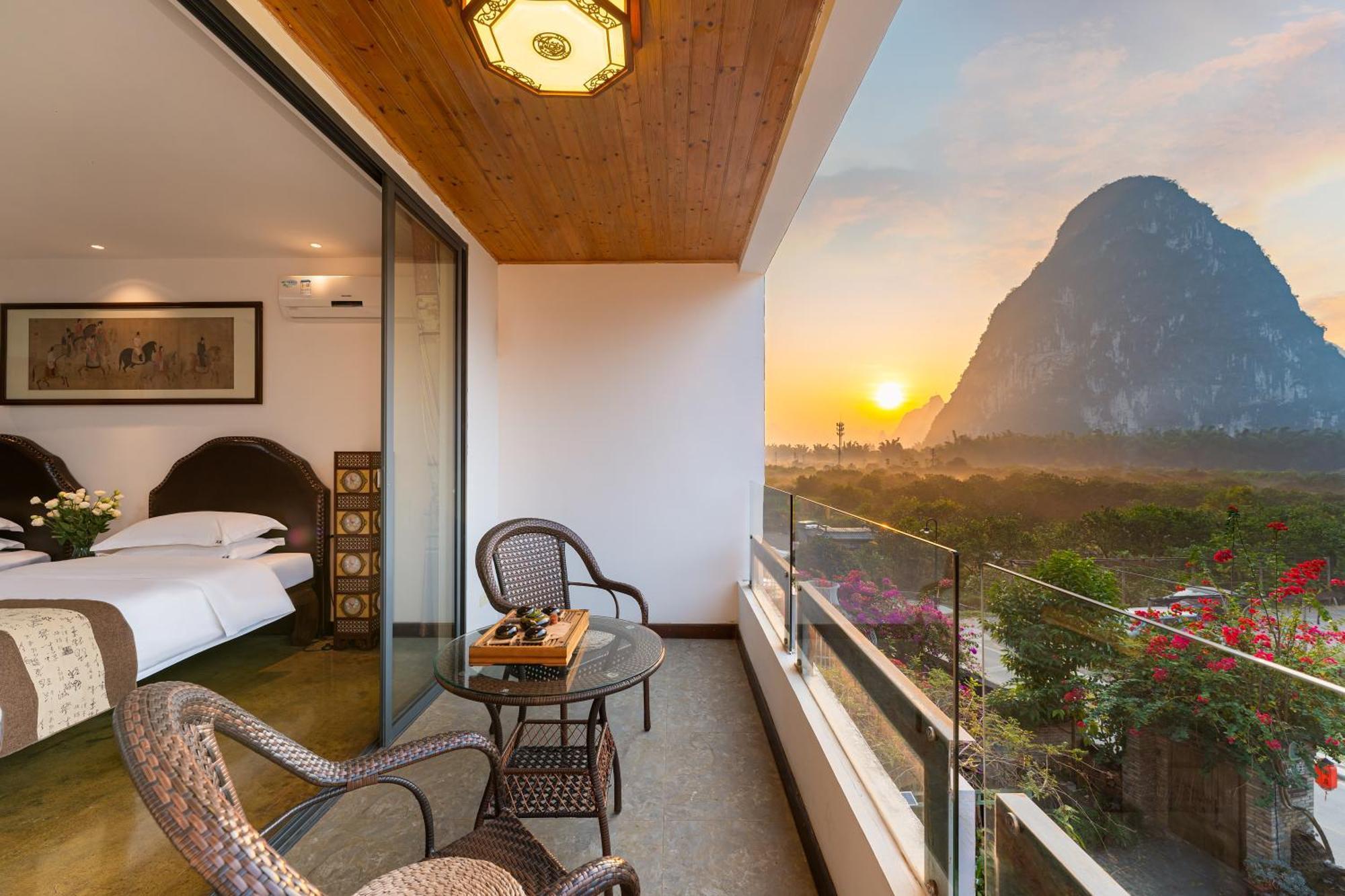 Leisure Courtyard Hotel Yangshuo-Free Shuttle Bus To Yangshuo Station Stay 2 Nights One Way Εξωτερικό φωτογραφία